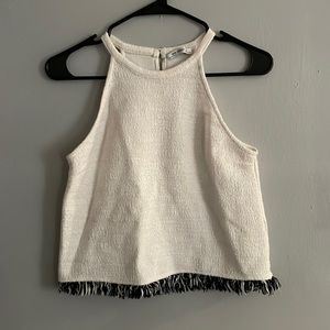 Zara cropped tank top